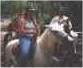 Lorna & Chris on horses