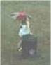 Lorna in the rain