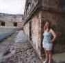 Lorna at Uxmal